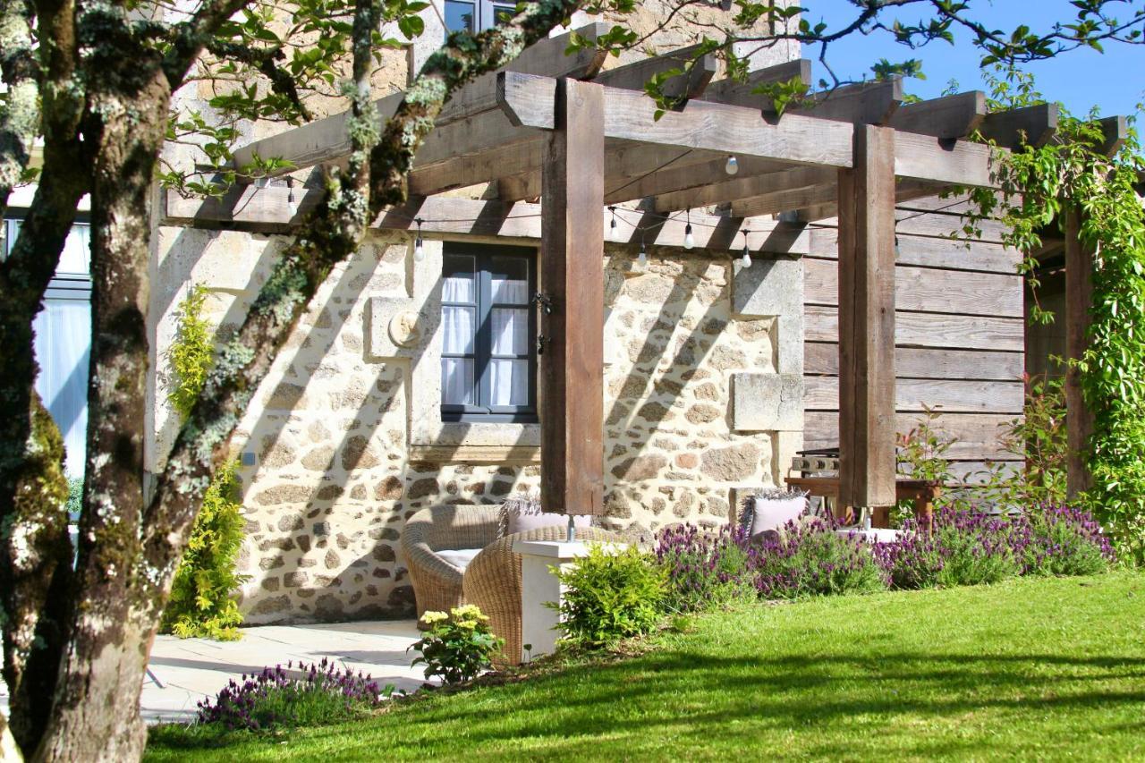 La Chataigne Villa Piégut-Pluviers Exterior foto